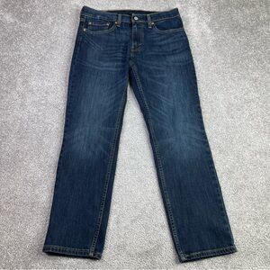 Levi's 511 Jeans Men's 31X28 Blue Slim Straight Mid-Rise Dark Wash Stretch Denim